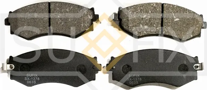 Колодки тормозные дисковые | перед прав/лев | (Sufix). Артикул SX-1378