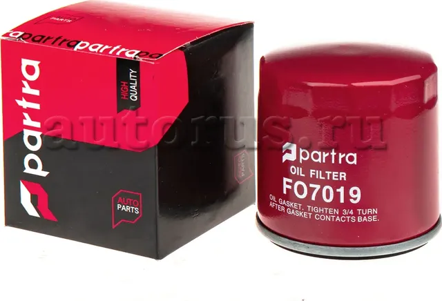 Фильтр масляный FORD C-Max/C-Max II/Grand C-Max/Fiesta VI 08-> PARTRA FO7019 Partra. Артикул FO7019