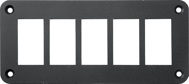Панель кнопок РИФ монтажная пять отверстия. Артикул RIF22-6-0007400