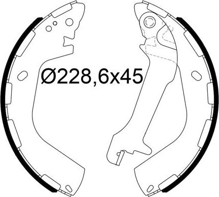 Тормозные колодки Valeo. Артикул 564290