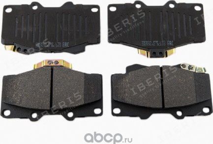 КОЛОДКИ ТОРМОЗНЫЕ ПЕР К-Т GREAT WALL 4Х4 DEER, SAFE (Iberis). Артикул IB153142 
