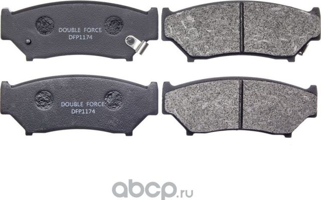 Колодки тормозные дисковые Double Force Double Force. Артикул DFP1174