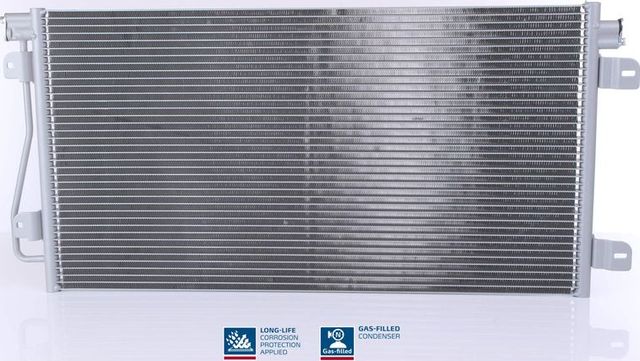 Радиатор кондиционера (конденсатор) Nissens (алюминий) для Renault Master II 2000-2003. Артикул 94660