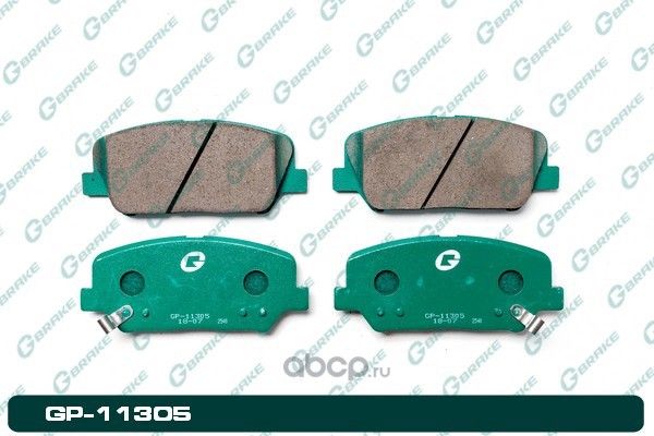 Колодки тормозные дисковые (G-Brake). Артикул GP11305