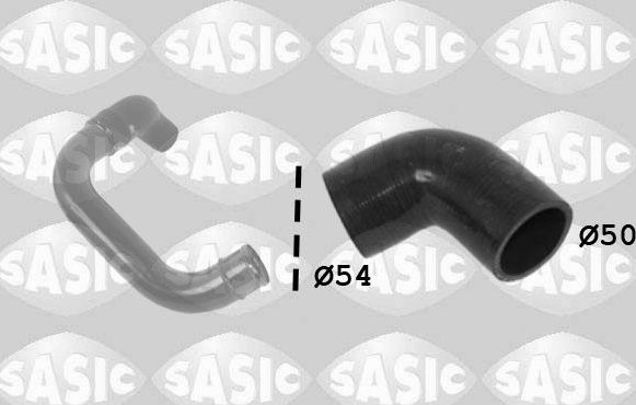 Патрубок интеркулера Sasic для Fiat Stilo 2001-2008. Артикул 3336280