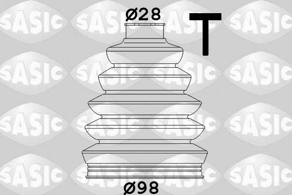 Пыльник ШРУСа наружный Sasic для Skoda Scala I 2019-2026. Артикул 1906028