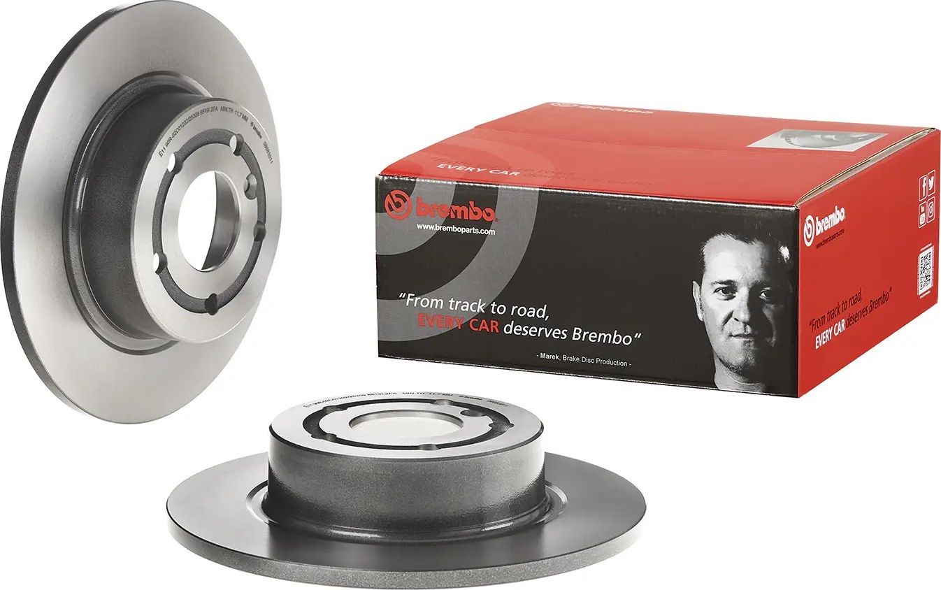 Тормозной диск Brembo PRIME LINE - UV Coated. Артикул 08.6838.11