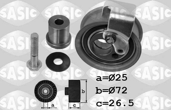 Натяжной ролик (натяжитель) ремня ГРМ Sasic. Артикул 1706074