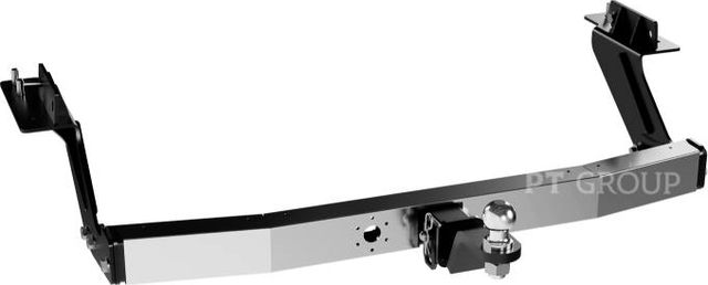 Фаркоп PT Group c накладкой из нержавейки для Nissan Pathfinder R53 2021-2026. Американский квадрат. Артикул NPA-22-991124.00