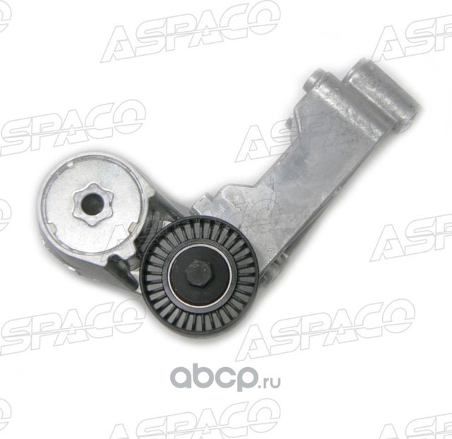 НАТЯЖИТЕЛЬ РЕМНЯ ПРИВОДНОГО С РОЛИКОМ (В СБОРЕ) FORD FOCUS (1998-), TRANSIT CONN (Aspaco). Артикул AP11136