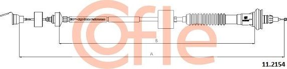 Трос сцепления Cofle. Артикул 92.11.2154