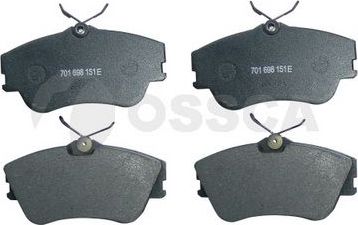 Тормозные колодки OSSCA. Артикул 00585