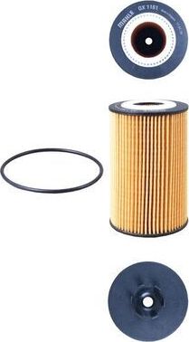 Масляный фильтр Mahle-Knecht. Артикул OX 1161D