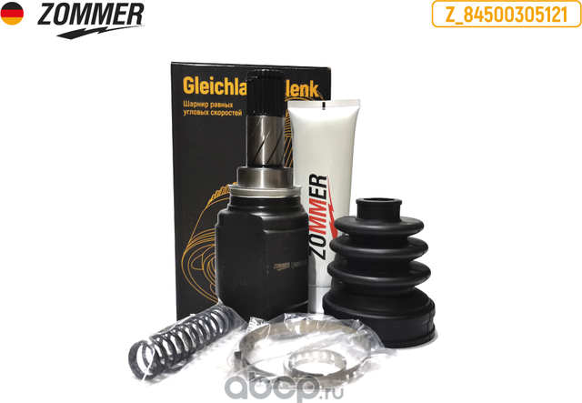 ШРУС ВНУТРЕННИЙ ЛАДА X-RAY (КПП RENAULT JR5) ПРАВЫЙ (Z_84500305121) ZO (Zommer). Артикул Z84500305121