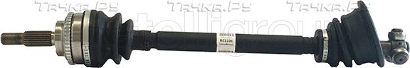 Полуось (привод в сборе, приводной вал) Metelli. Артикул 17-0594