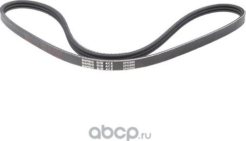 Приводной ремень поликлиновой Bando. Артикул 3PK890