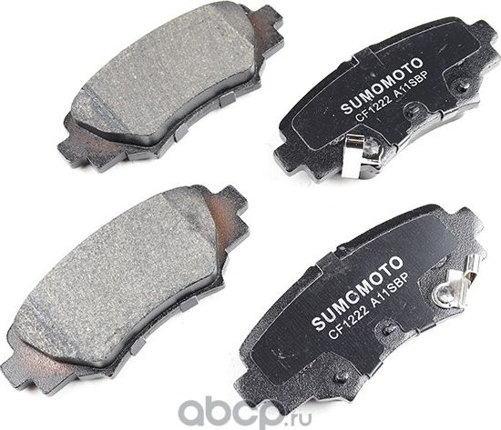 Колодки дисковые (Sumomoto). Артикул SMD3166