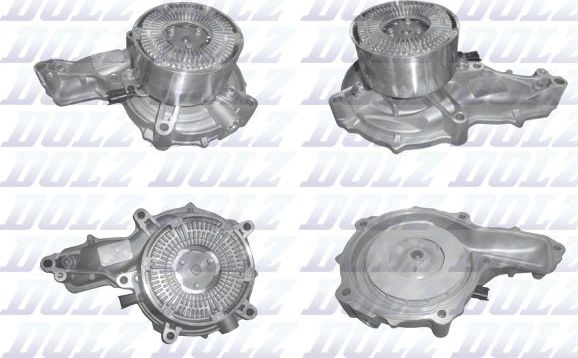 Помпа (водяной насос) Dolz для Renault K 2013-2026. Артикул V503