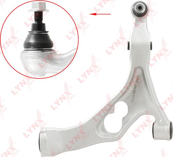 Поперечный рычаг передней подвески LYNXauto. Артикул C5790R