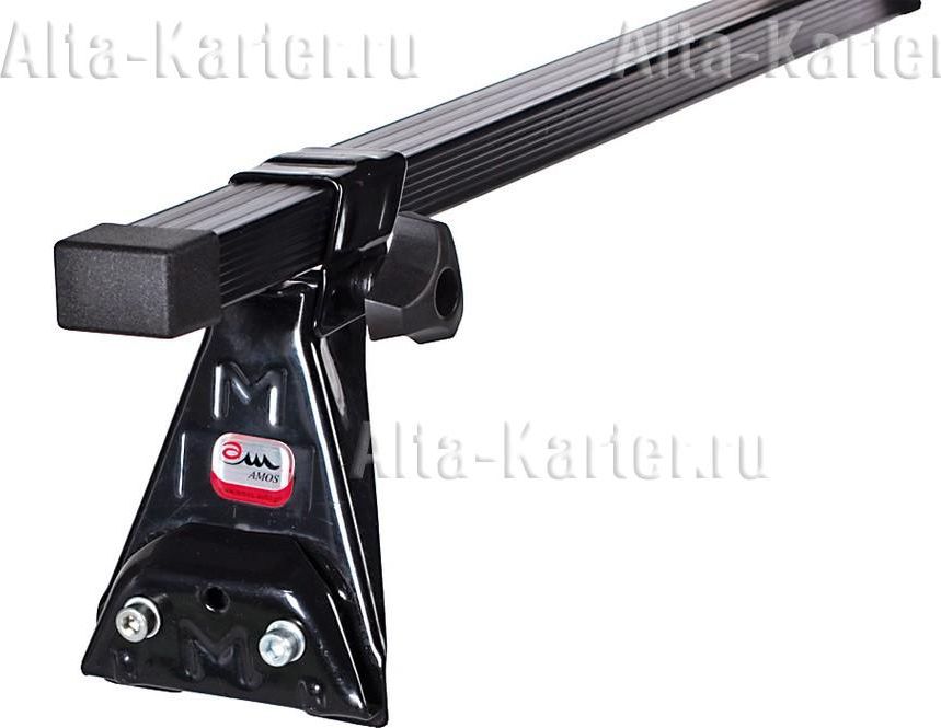 Багажник на крышу Amos Tico креп. за водосток для Daewoo Tico хэтчбек 5-дв. 1996-2001 (Прямоугольные дуги). Артикул tico-z1.07