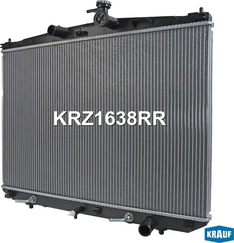 Радиатор системы охлаждения (Krauf). Артикул KRZ1638RR
