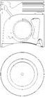 Поршневая група Kolbenschmidt. Артикул 41479600