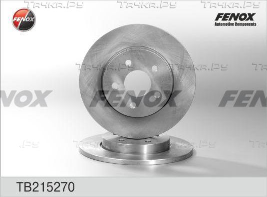 Тормозной диск Fenox задний для Jaguar X-Type I 2001-2009. Артикул TB215270