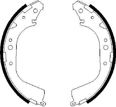 Тормозные колодки Bosch. Артикул 0 986 487 414