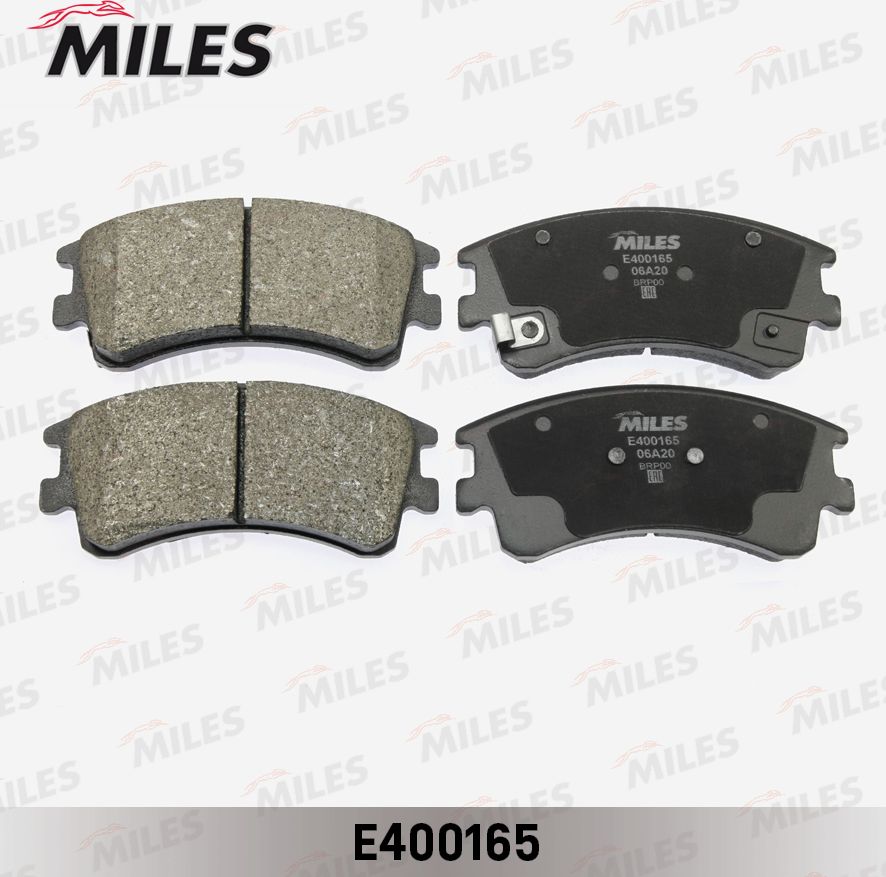 Тормозные колодки Miles (Low-Metallic). Артикул E400165