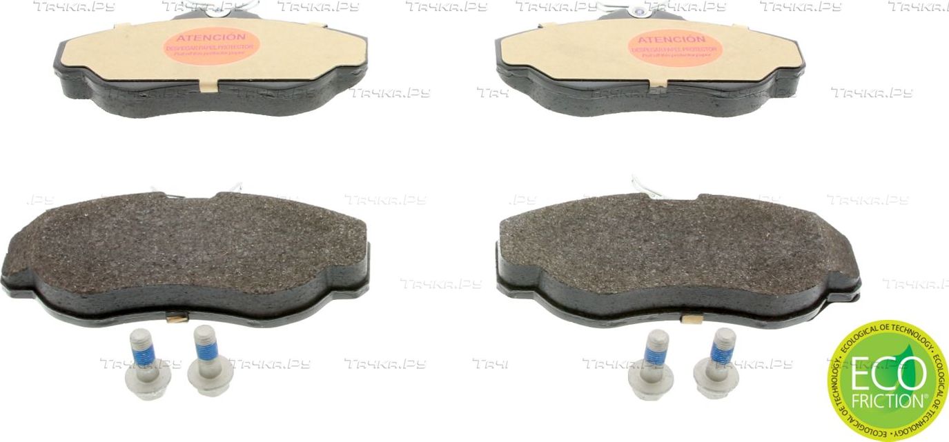 Тормозные колодки Ferodo Premier Eco Friction передние для Land Rover Range Rover II 1994-2002. Артикул FDB980