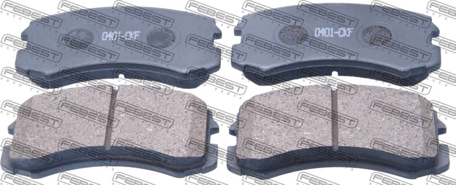 Тормозные колодки Febest. Артикул 0401-CKF