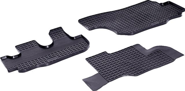 Коврики резиновые Seintex с узором сетка для салона Hyundai HD 65, 72, 78 2006-2026. Артикул 84872