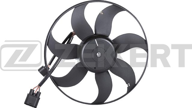 Вентилятор радиатора двигателя Zekkert для Audi A3 II (8P) 2003-2012. Артикул MK-7090