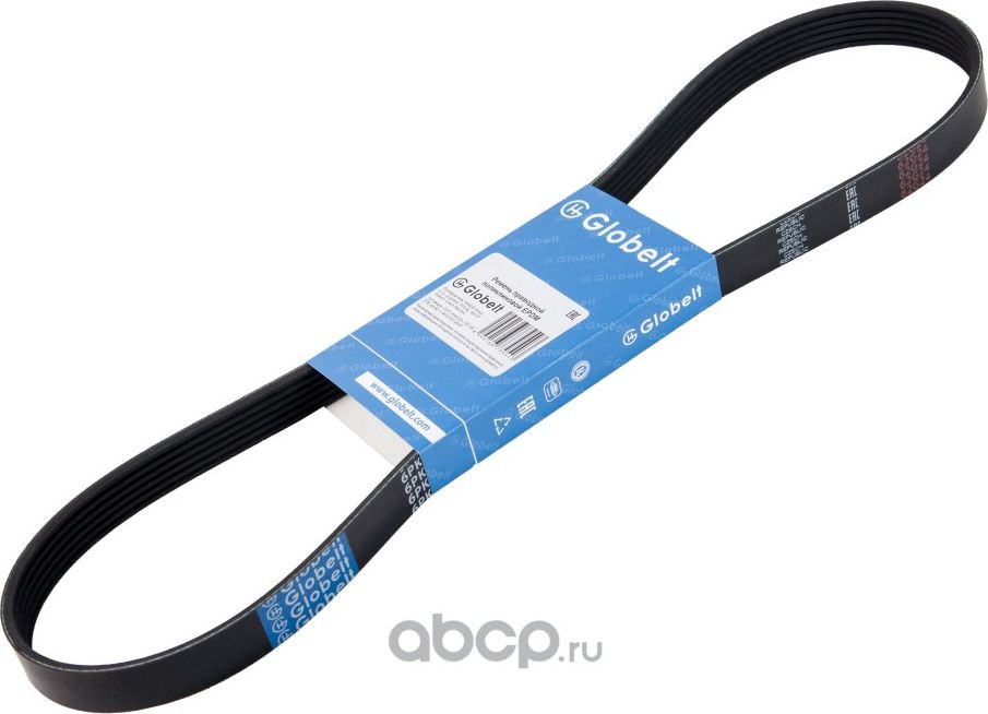 Ремень приводной, поликлиновой (Globelt). Артикул 6PK1005