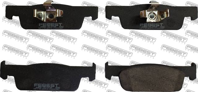 Тормозные колодки Febest передние для Renault Twingo III 2014-2026. Артикул 2401-CLIIVF