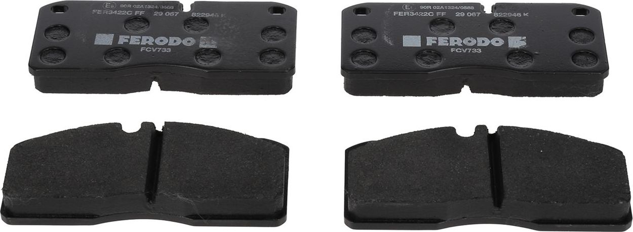 Тормозные колодки Ferodo Premier. Артикул FCV733