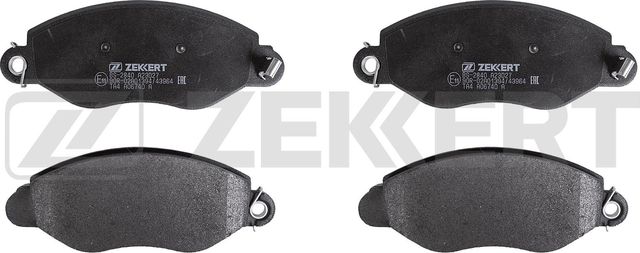 Тормозные колодки Zekkert. Артикул BS-2840