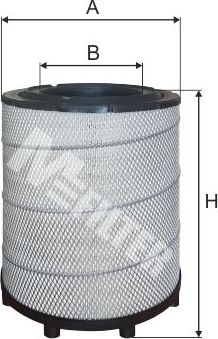 Воздушный фильтр MFilter. Артикул A 877