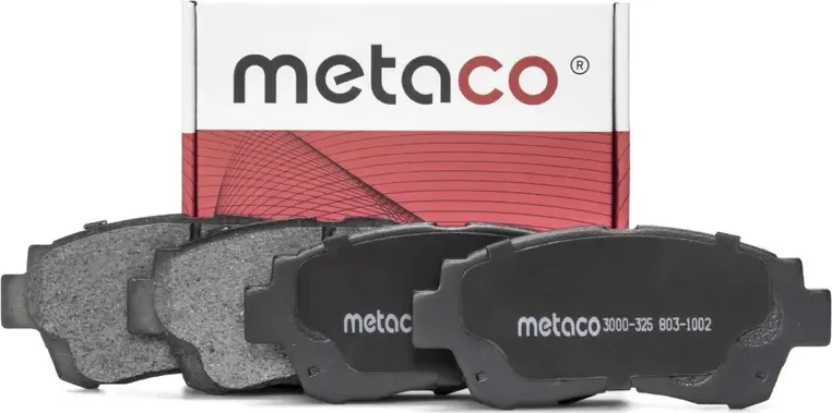 Колодки тормозные TOYOTA CAMRY -01 передн. (Metaco). Артикул 3000325