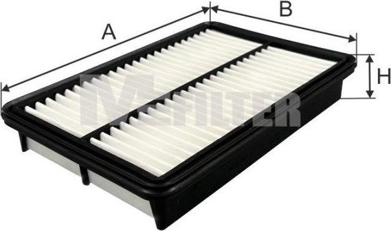 Воздушный фильтр MFilter. Артикул K 7169