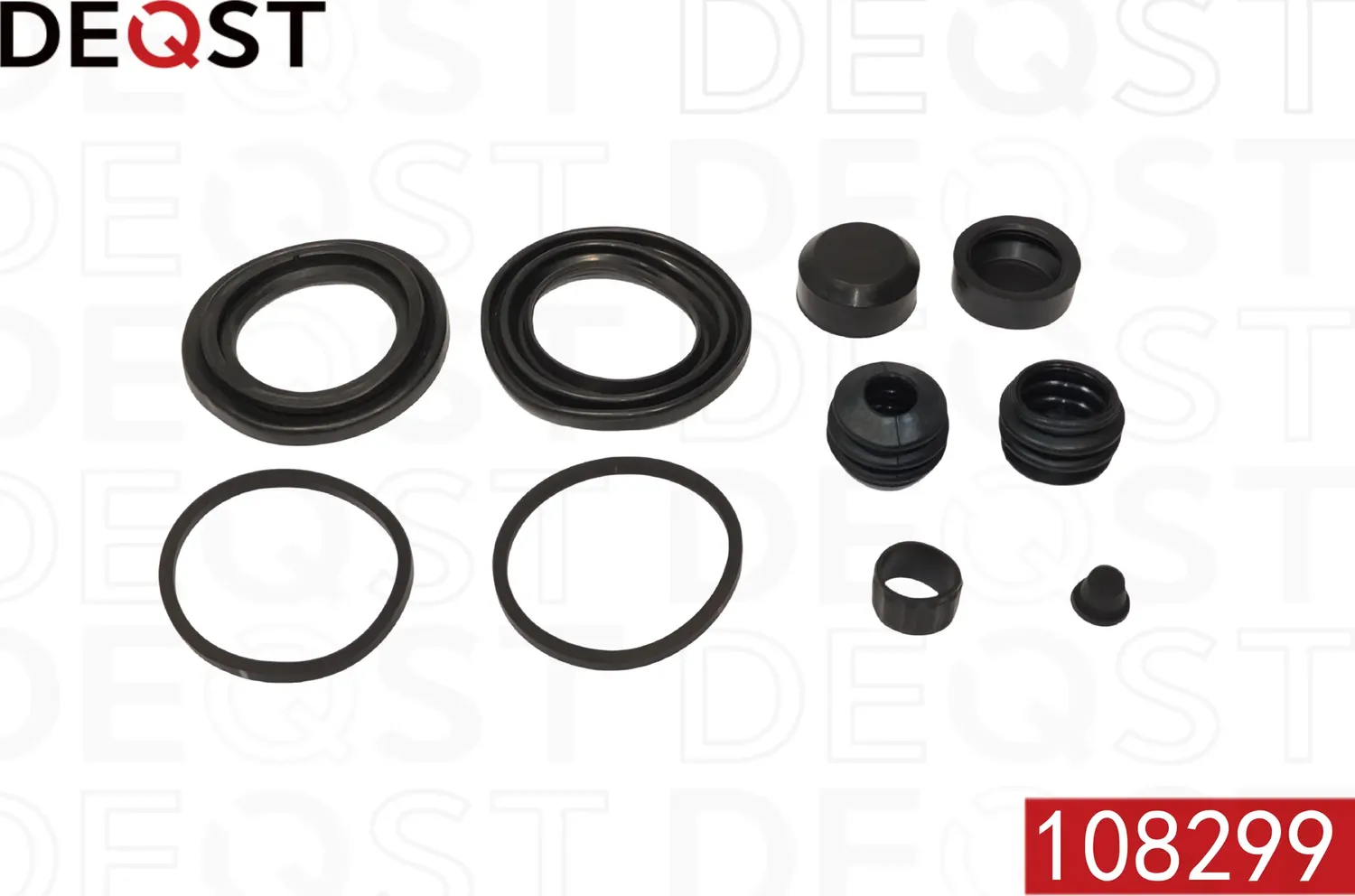 Ремкомплект тормозного суппорта переднего (для поршня O 48 mm  суппорт Brembo). IVECO Daily IV-V 05- (Deqst). Артикул 108299