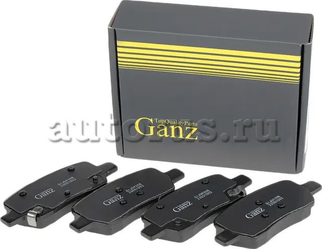 Колодки торм.зад. (Ganz). Артикул GIJ09208