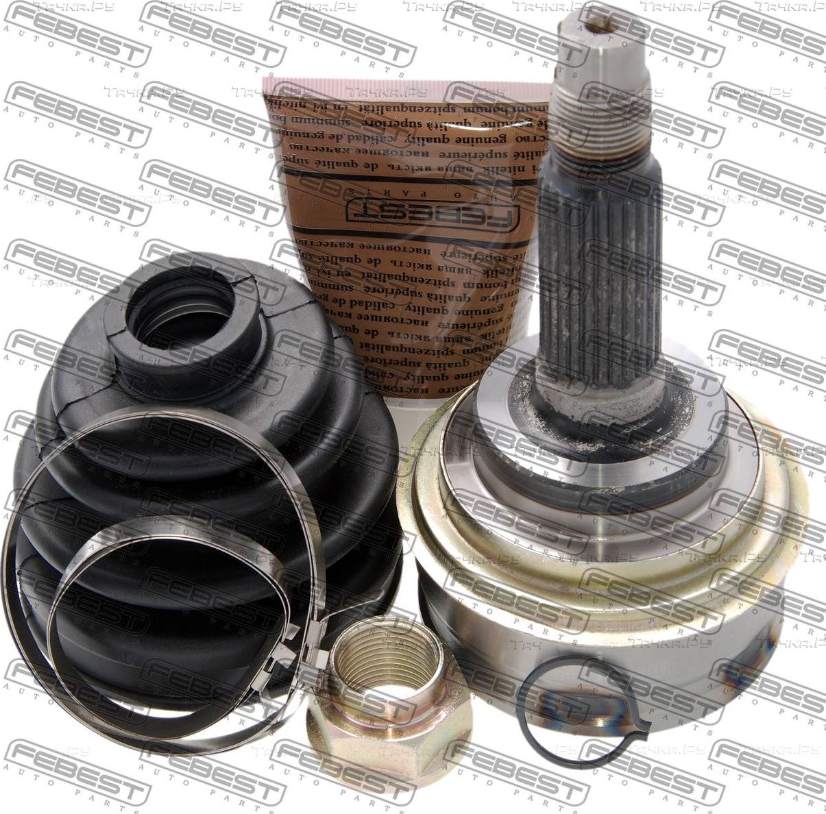 Шрус наружный (граната) Febest передний для Toyota Corolla E100 1993-1997. Артикул 0110-008