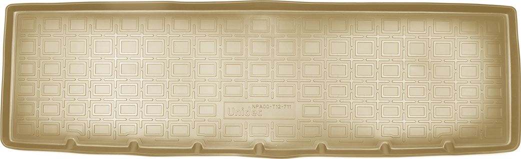 Коврик Норпласт для багажника Cadillac Escalade IV (разложенный 3 ряд) 2014-2026 БЕЖЕВЫЙ. Артикул NPA00-T12-711-B