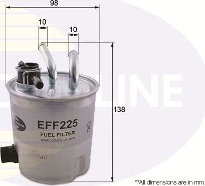 Топливный фильтр Comline. Артикул EFF225