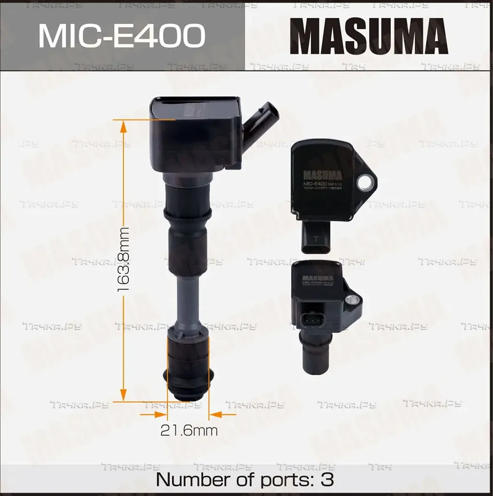 Катушка зажигания MASUMA, VOLVO S60 II / B4204T Masuma. Артикул MICE400