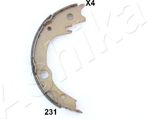 Тормозные колодки (стояночная тормозная система) ASHIKA. Артикул 55-02-231