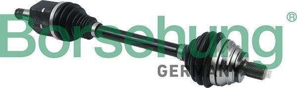 Полуось (привод в сборе, приводной вал) Borsehung передняя левая для Volkswagen Golf Sportsvan I 2014-2026. Артикул B18357
