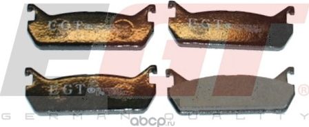 Колодки тормозные дисковые MAZDA 323 IV (C,F,S) 89>94 MX-5 90>98 SUZUKI Baleno (EGT). Артикул 321505EGT