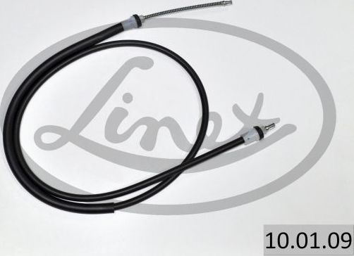 Трос ручника (тросик ручного тормоза) Linex. Артикул 10.01.09